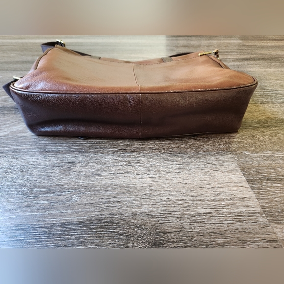 Fossil leather messenger bag - Picture 6 of 10